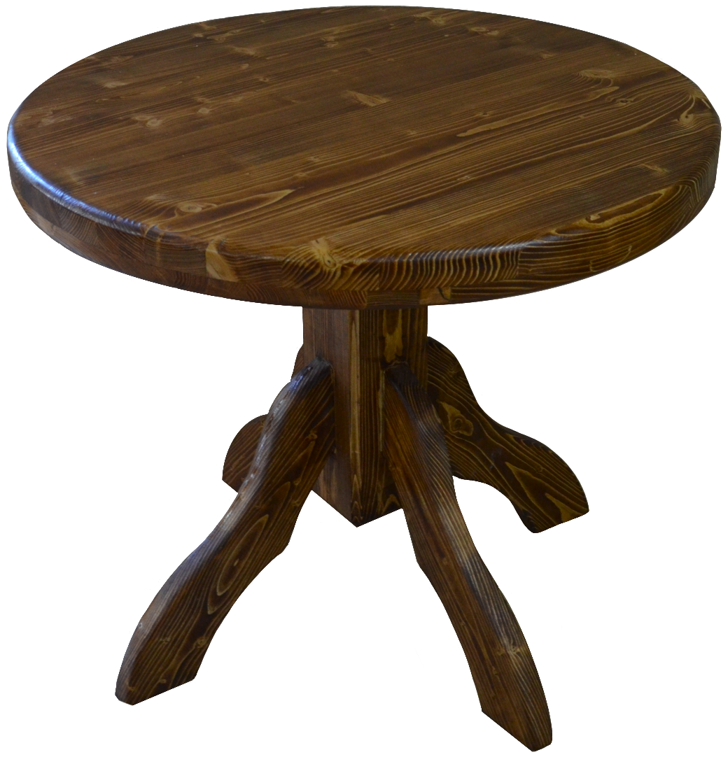 Круглый стол GreenzWood из массива дерева